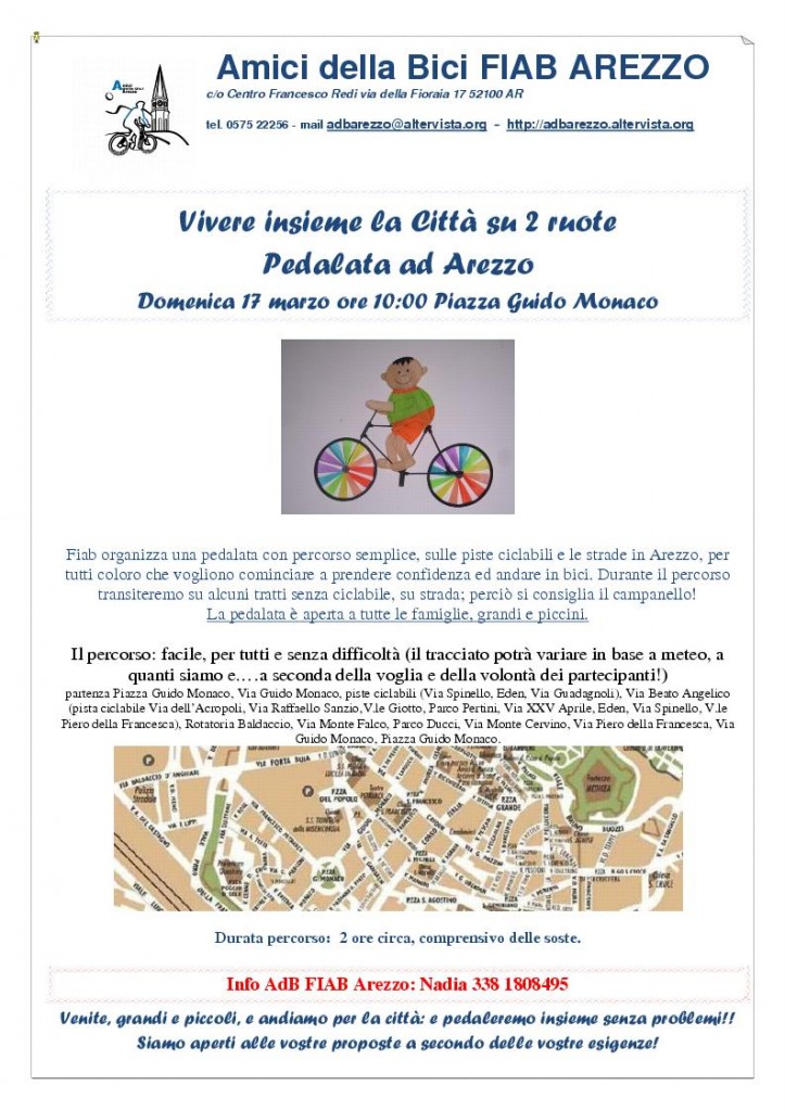170313 pedalata in arezzo