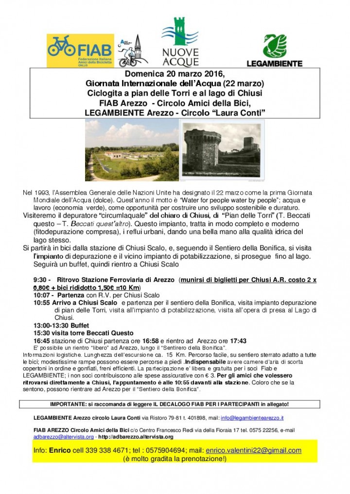 Chiaro di Chiusi  Giornata dell' Acqua 20_3_16_1