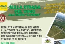 Domenica 13 settembre 202 “SULLA STRADA DEL VINO tra Arezzo e Valdarno”